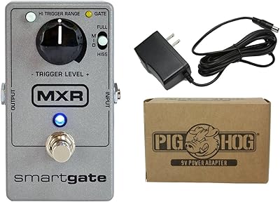 MXR M135 Smart Gate Noise Gate Power Bundle w/1 free Items: Item: Pig Hog 9v Power Adapter