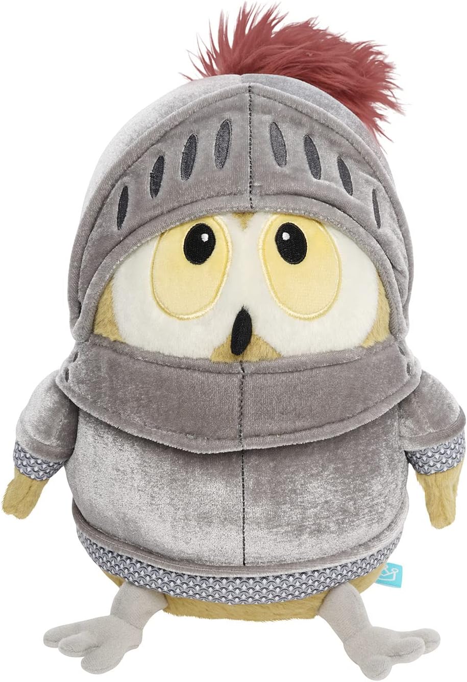 Manhattan Toy Knight Owl 10 Inch Officially Licensed Plush Stuffed Animal