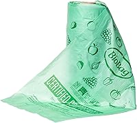 Vista 1 de BioBag Bolsas compostables verdes de 11 x 17 pulgadas, caja de 3200 bolsas (fabricadas en Estados Unidos)