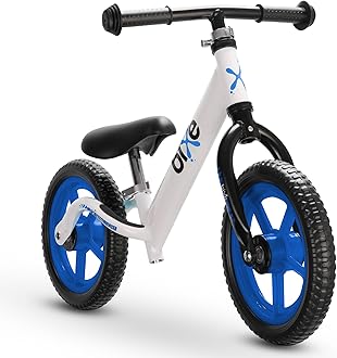Bixe Aluminum Balance Bike for 18 Month to 6 Year Old Toddlers - 12 inch and 16 inch