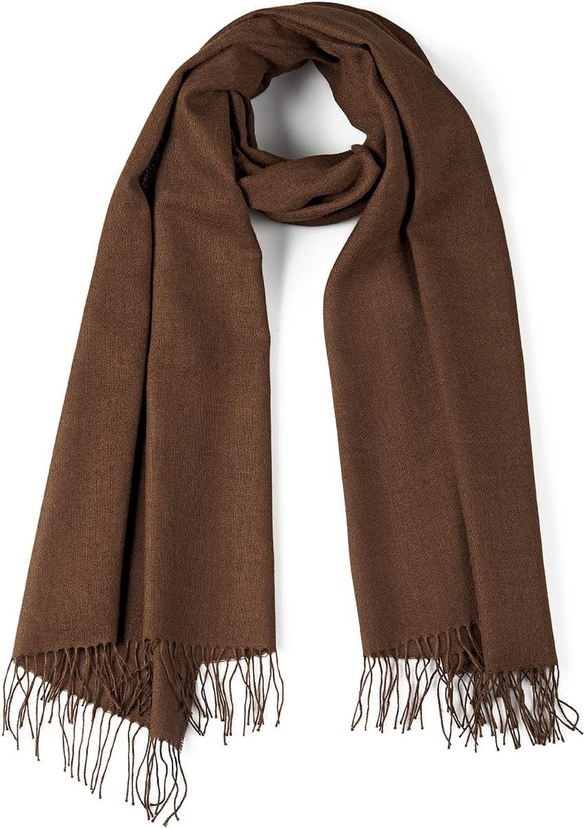 100% Baby Alpaca Wool Oversized Scarf & Shawl, Ethically Sourced, Hypoallergenic - Unisex | 27.5 x 78.5 inches