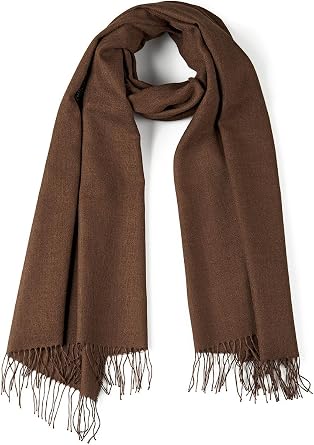 100% Baby Alpaca Wool Oversized Scarf & Shawl, Ethically Sourced, Hypoallergenic - Unisex | 27.5 x 78.5 inches