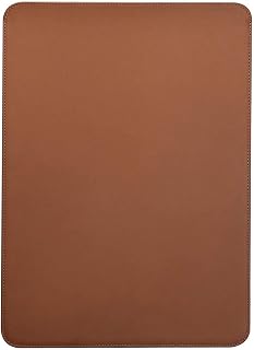 CONTACTS 13-13.3 inches Laptop Sleeve Compatible for MacBook Pro/MacBook Air and All Other laptops Under 13.3" Pu Leather - Tan