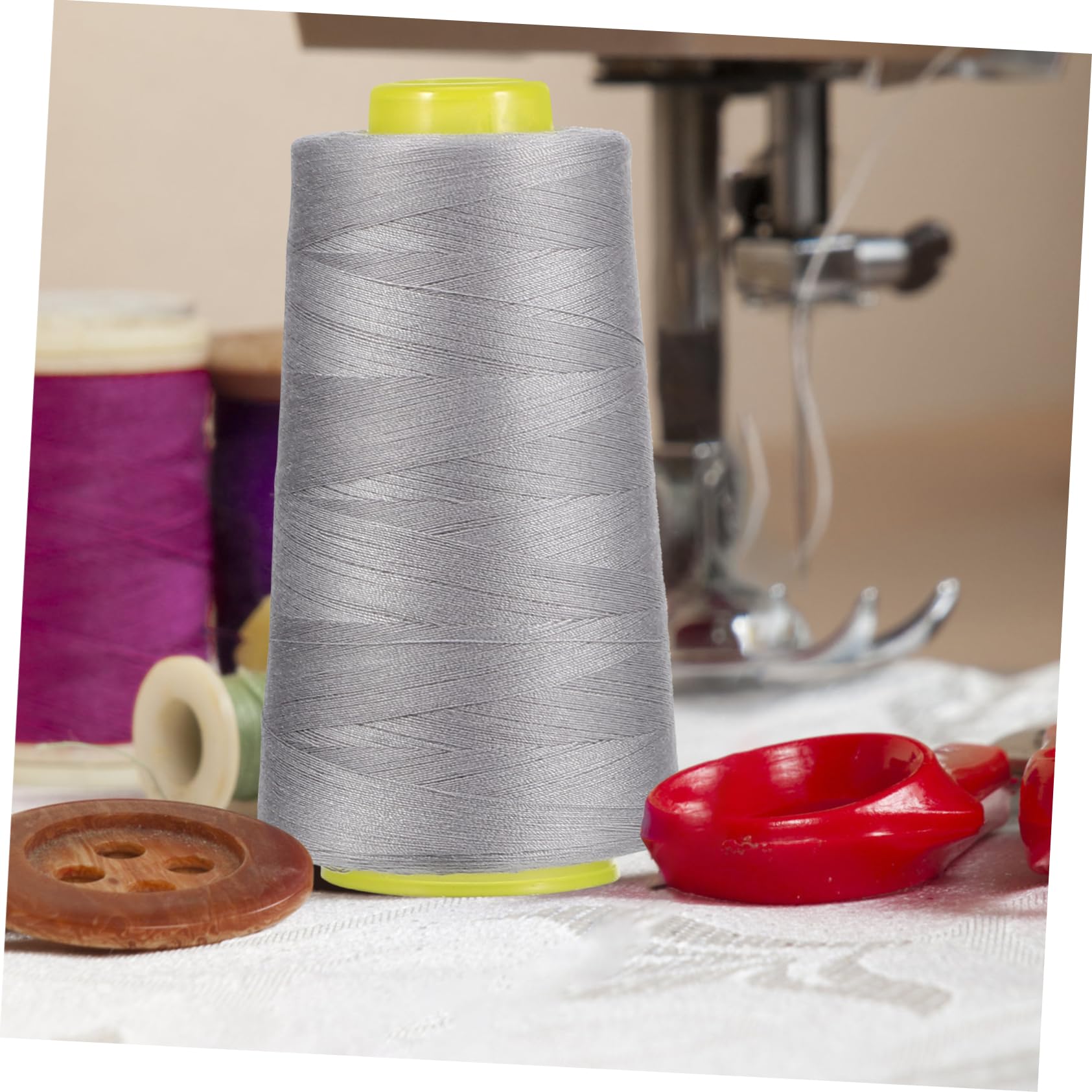 DOITOOL 3 Set Filo Per Cucito Poliestere Filo Per Macchine Da Cucire Resistente Allo Sbiadimento E Varietà Colori Per Progetti Creativi 6 Pezzi*3