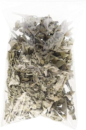 California White Sage Hojas sueltas, racimos de Salvia Apiana, manchas secas y salvia ardiente, 1 onza