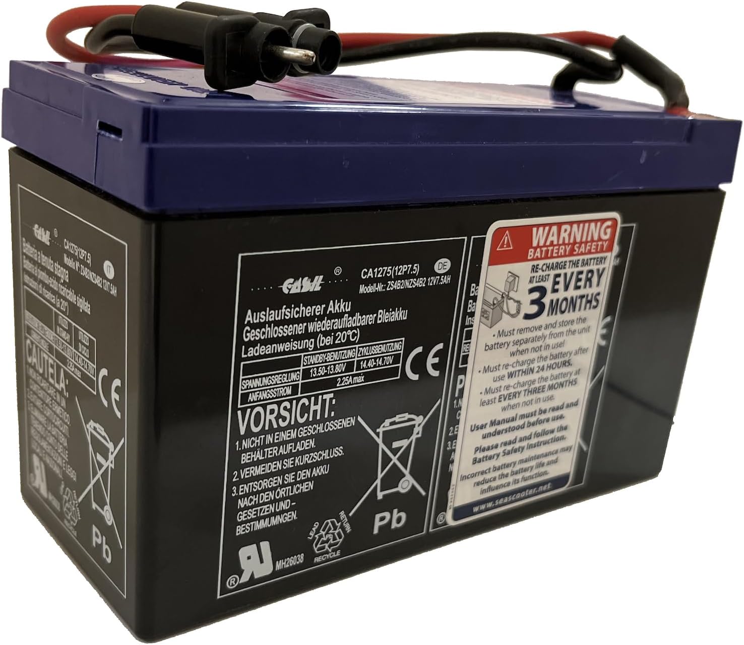 Sea Scooter Battery for Nautica Navigator and Nautica Skipper Water Seacooter