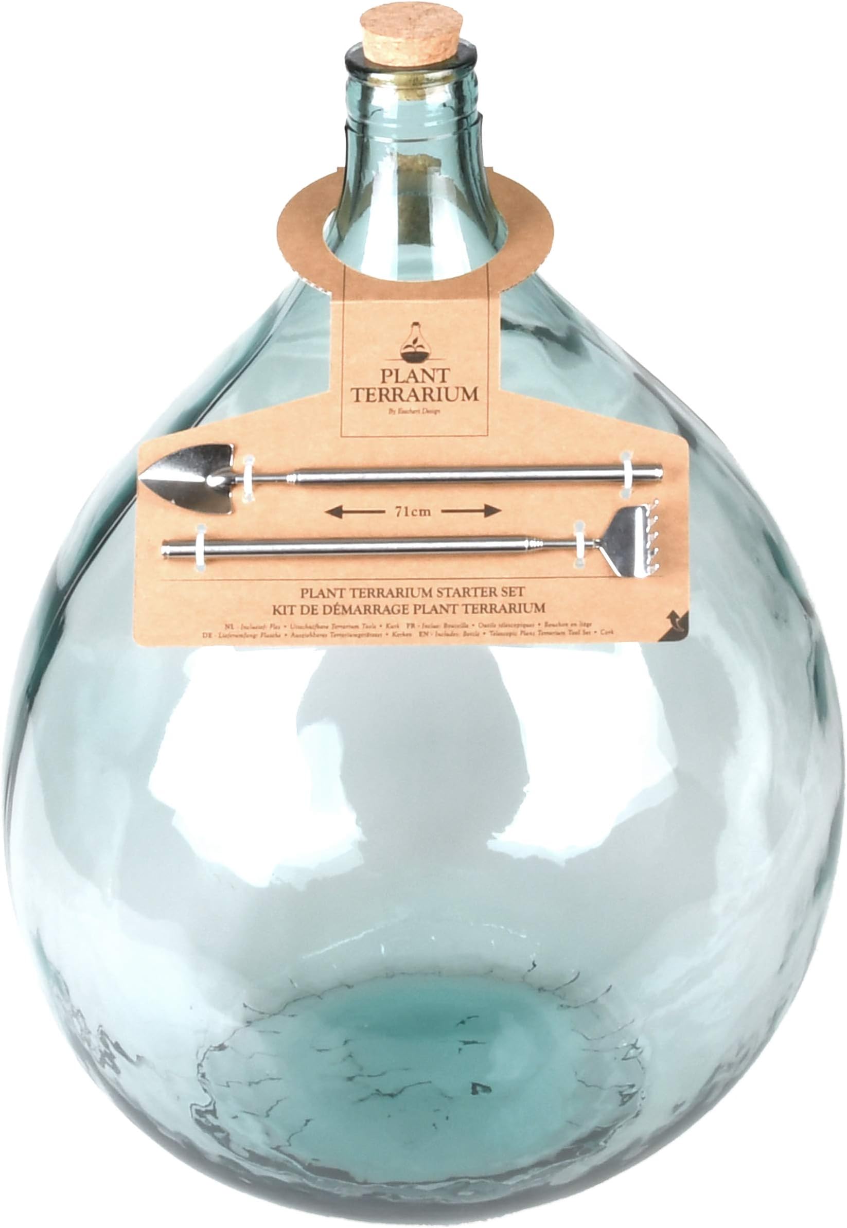 Esschert Design AGG49 Terrarium Bottle Planter with Tools