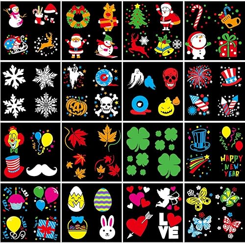 Miniatura 2 de Luces de proyector de Navidad de Halloween, luz LED de proyector con 16 patrones de deslizamiento, IP65, impermeable, para interiores y exteriores,