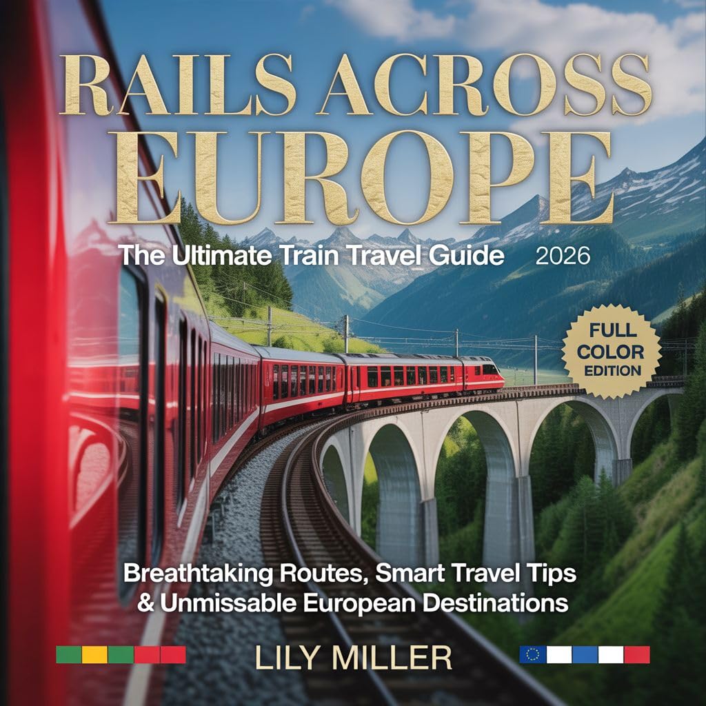 RAILS ACROSS EUROPE: THE ULTIMATE TRAIN TRAVEL GUIDE 2026: BREATHTAKING ROUTES, SMART TRAVEL TIPS & UNMISSABLE EUROPEAN DESTINATIONS      Kindle Edition