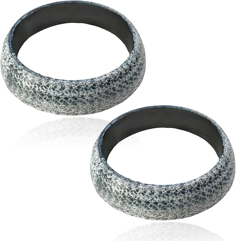 Junta do escapamento com anel tipo donut KVAEY 65 mm – 2 unidades