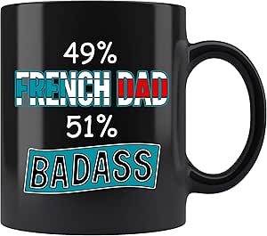 Amazon.com: French Dad Coffee Mug. French Dad Funny Gifts for Women Men