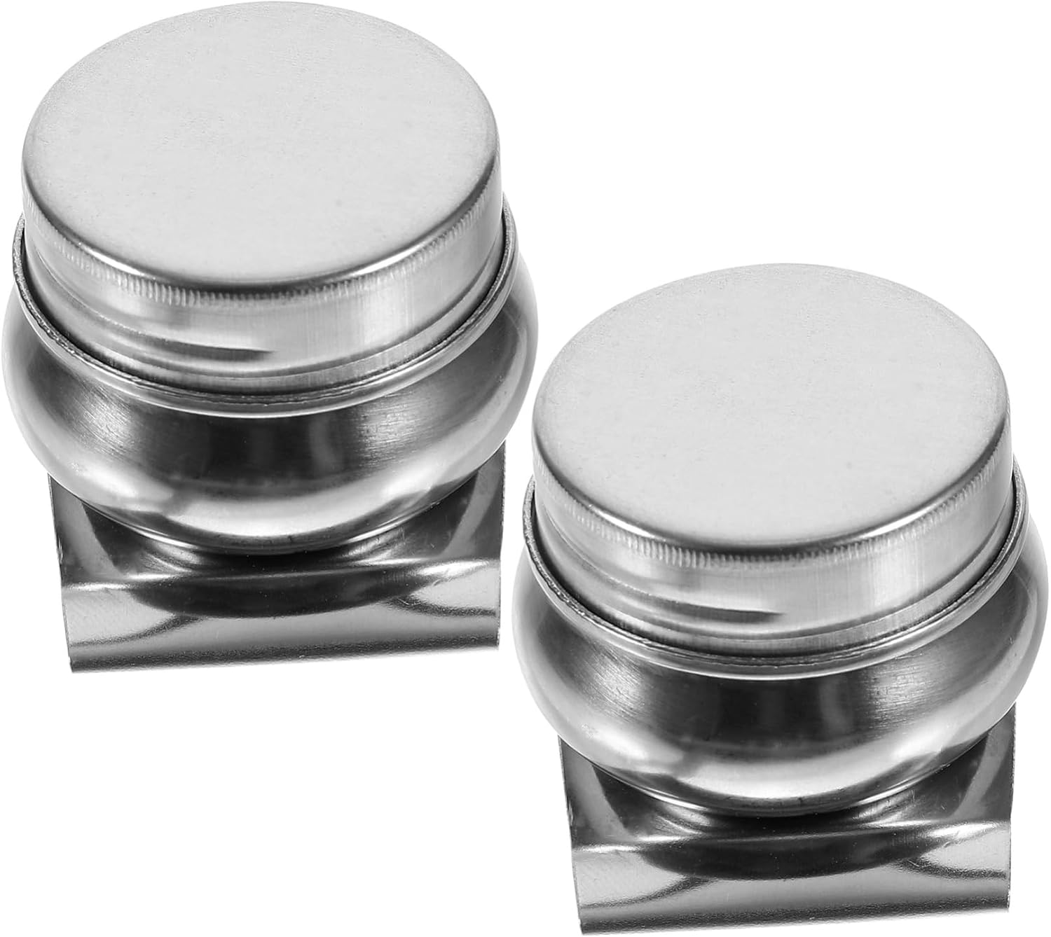 HOODANCOS Stainless Steel Palette Cup Set Oil Painting Palette Pot Lid Dipper Cup