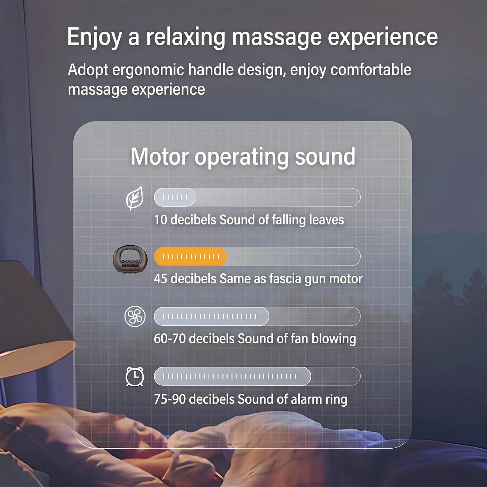 Marvixor Sculpt Roller, Electric Handheld Rolling Massager with 3-Speed Rolling, Smart 6 Rod Bionic Electric Massage Roller for Arms, Legs, Back, Shoulders, Body