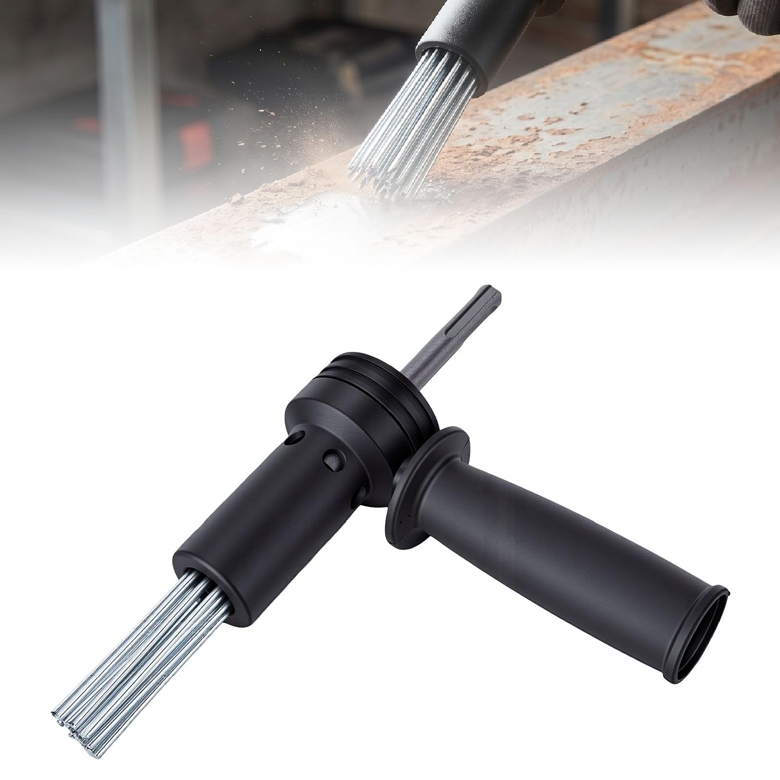 Aramox Elektryczny Młotek Adapter Igłowy, 18 igieł