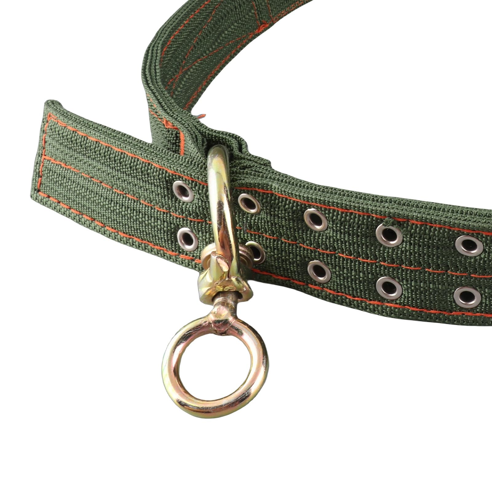 Collare regolabile per bestiame, cintura per collo di mucca in tela, lunghezza regolabile per tirare mucche per la fornitura di animali da fattoria (L)