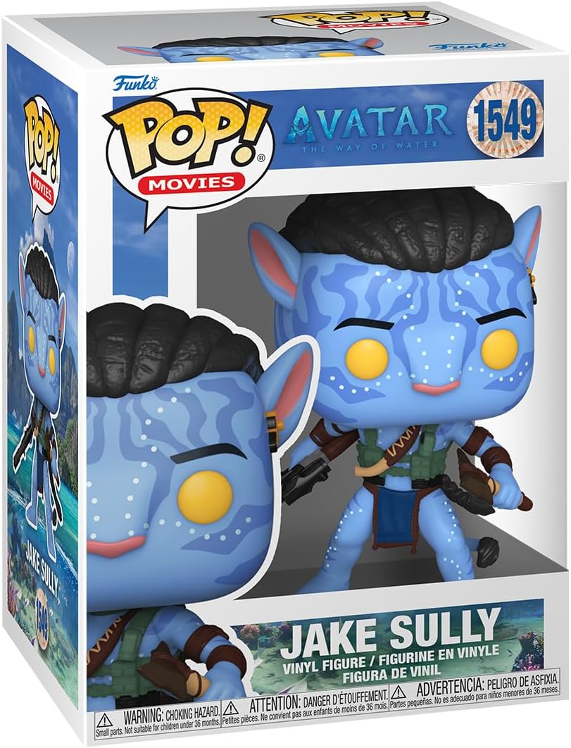 POP! Movies: Avatar: The Way of Water - Jake Sully - (Battle) - Collectable Vinyl Figure - Gift Idea - Official Merchandise - for Kids & Adults - Movies Fans - Model Figure for Collectors