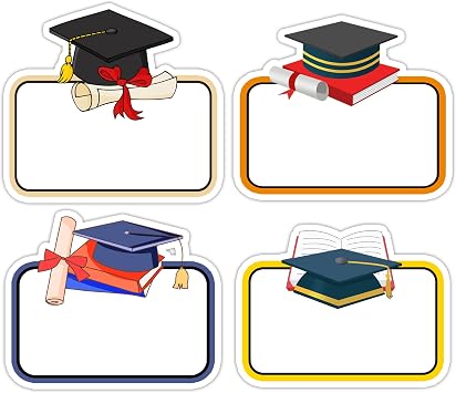 Graduation Name Stickers Graduation to from Gift Tags Labels for Congrats Grad Party Presents Celebration,3 x 3 inch,160 Pcs