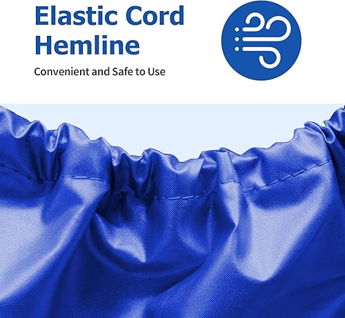 Miniatura 5 de i Cover Kayak, almacenamiento al aire libre, resistente al agua, resistente a los rayos UV, cubiertas para botes de 10.8 a 12 pies, canoas, SUP,