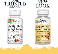 Vista 2 de SOLARAY B-12 + Pastillas de metil folato 60
