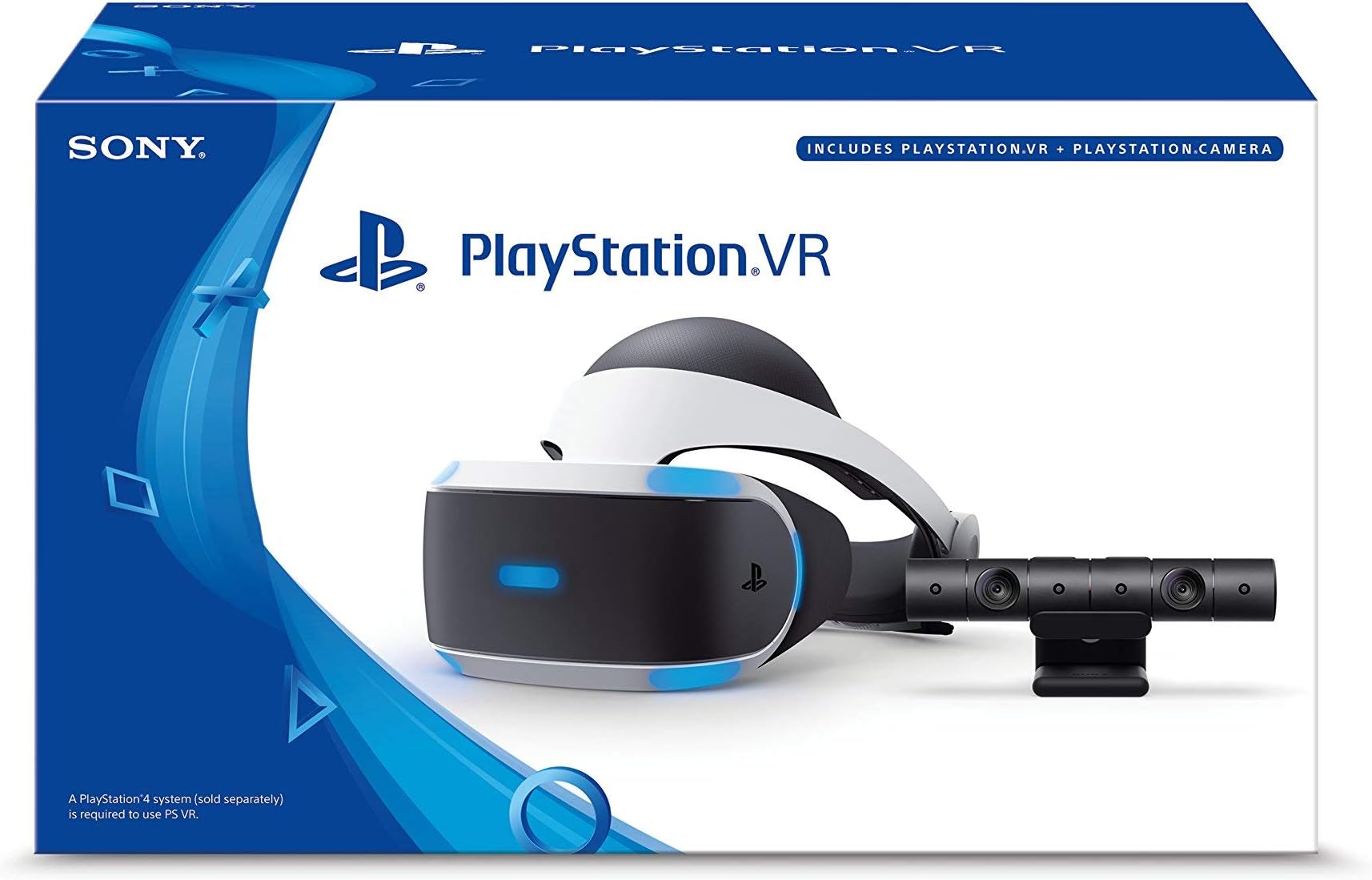 PlayStation VR Headset + Camera Bundle [Discontinued] (Renewed)