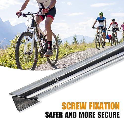 Miniatura 4 de Vástago de bicicleta de 1.000 in x 0.874 in (1 x 0.87 pulgadas) de aleación de aluminio y acero con forma de cuello de cisne de 8.661 in8.66