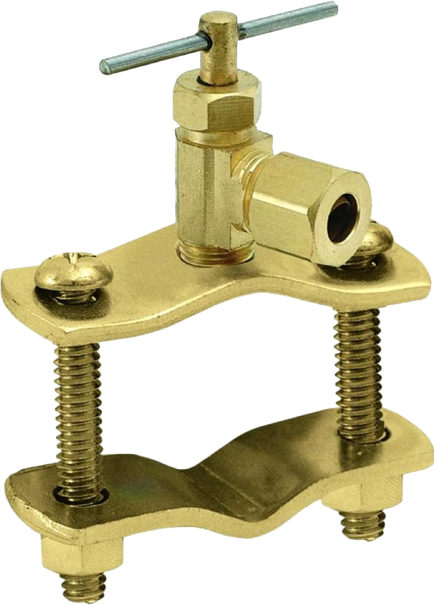 EZ-FLO 1/4 Inch (OD) Self Tapping Saddle Valve, Brass, 65801LF