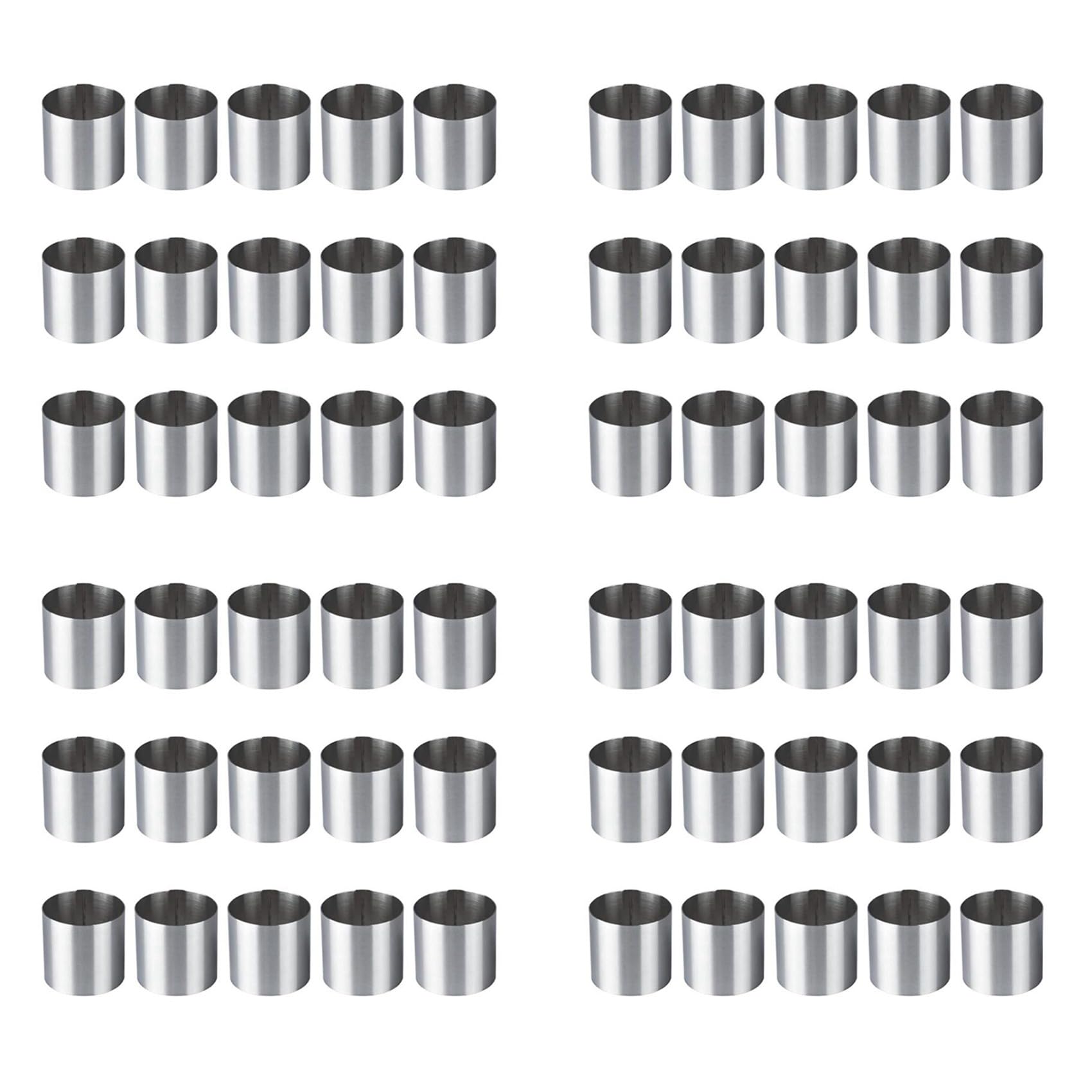 Moule à gâteau et coupe-biscuit rond en inox pour réussir toutes vos pâtisseries de fête