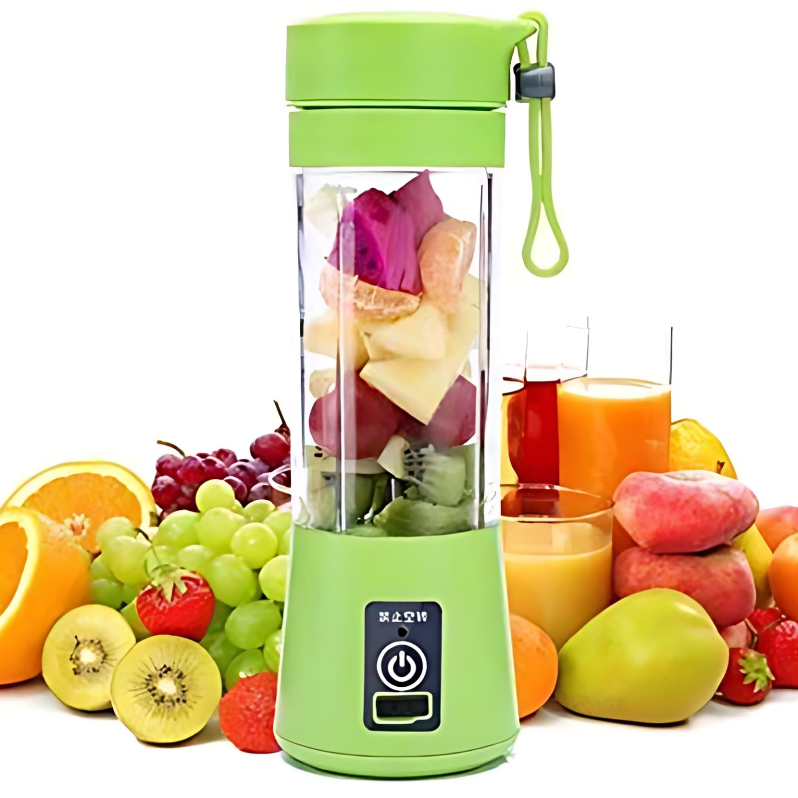 Aktnil 4 Blades Rechargeable Portable Electric USB Juice Maker, Blender for Smoothie & Juices, Juicer Bottle Blender, Grinder Mixer, Fruit Juicer for All Fruits & Vegetables (Multicolor) (B0CQYCF2DB) Amazon Price History, Amazon Price Tracker