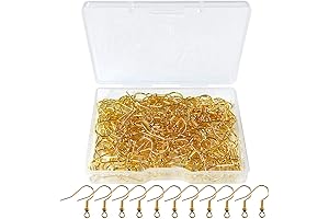 120-Pack Fish Hook Earring Wires