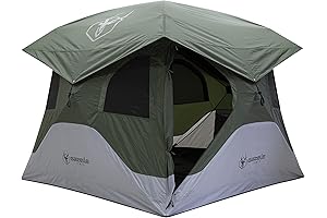 Gazelle Tents® T4 Hub Tent: Ultra-Fast, Weatherproof Oasis for Outdoor Adventures