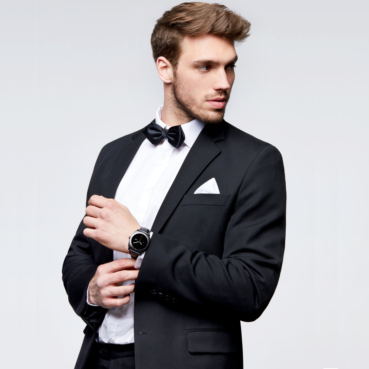 X-WATCH 54006 Nara XW Pro Black Chrome smartwatch męski