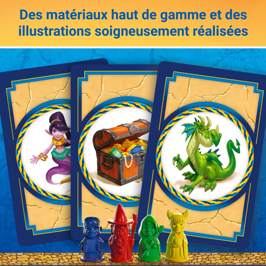 Ravensburger - Labyrinthe - Jeu de Société 7 Ans et Plus - Jeu de Plateau Famille - Stratégie et Réflexion - 2 à 4 Joueurs - Nouvelle Édition - Version Française - 26743
