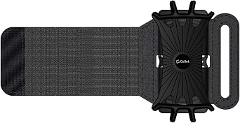 Armband for iPhone and Android Smartphones, Holder for Running, Jogging, Exercise Universal Adjustable Sports Armband Cell Phone Holder for iPhones and Galaxy, Google Pixels