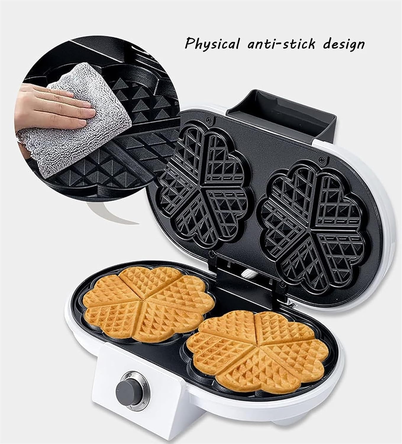Mini Waffle Maker, Electric Waffle Maker, Waffle Plate Cooking Tool, Suitable for Home, Coffee Shop, Cake Shop