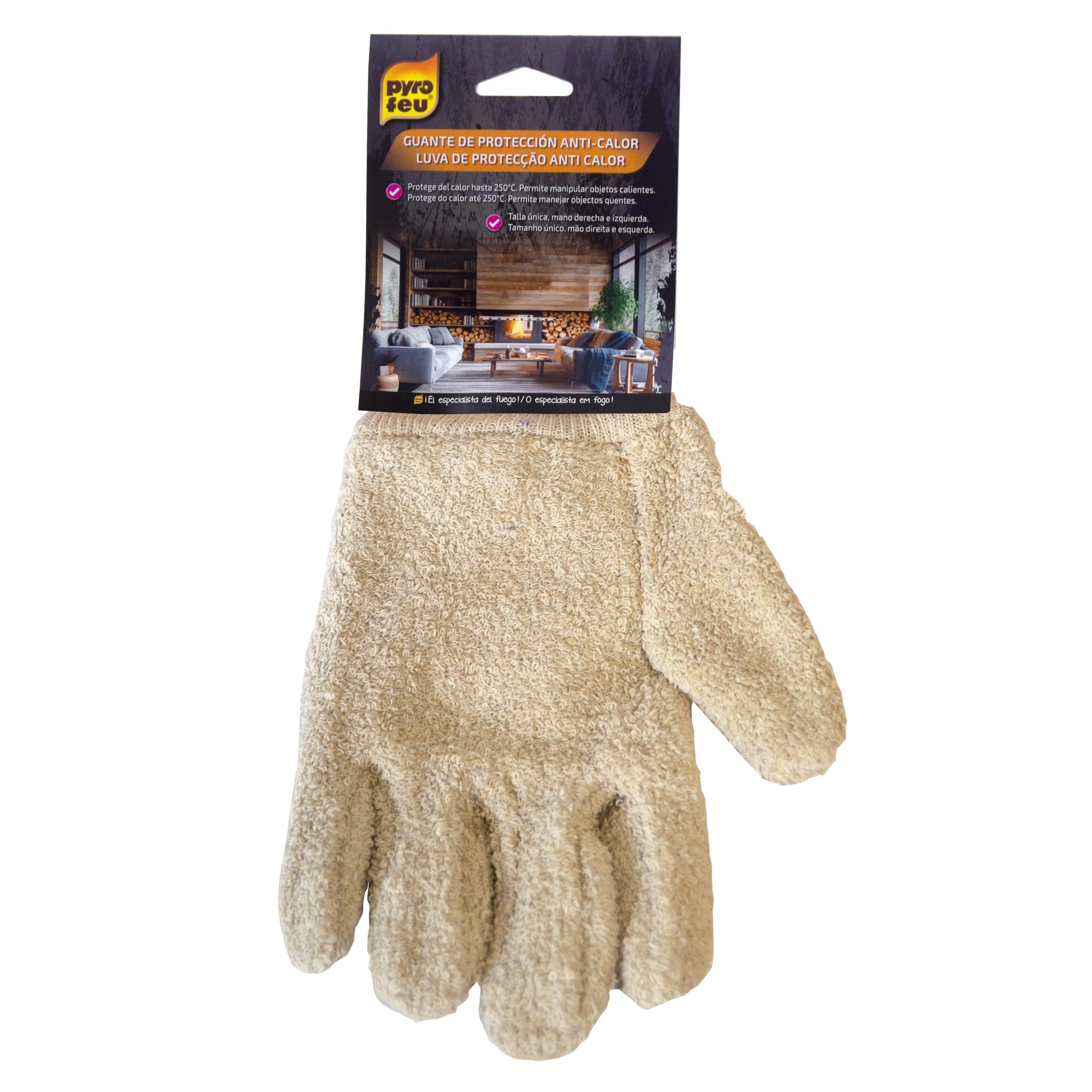 pyro handschuhe Feu 24200-24 Hitzeschutzhandschuh, bis 250 °C Baumarkt fitmentok Warme Winterhandschuhe Ausmalbild (Kostenloses Farbe:Brown/Mint
