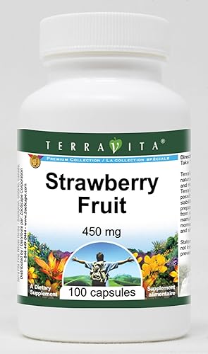 Fruta de fresa - 450 mg (100 Cápsulas, ZIN 521460)