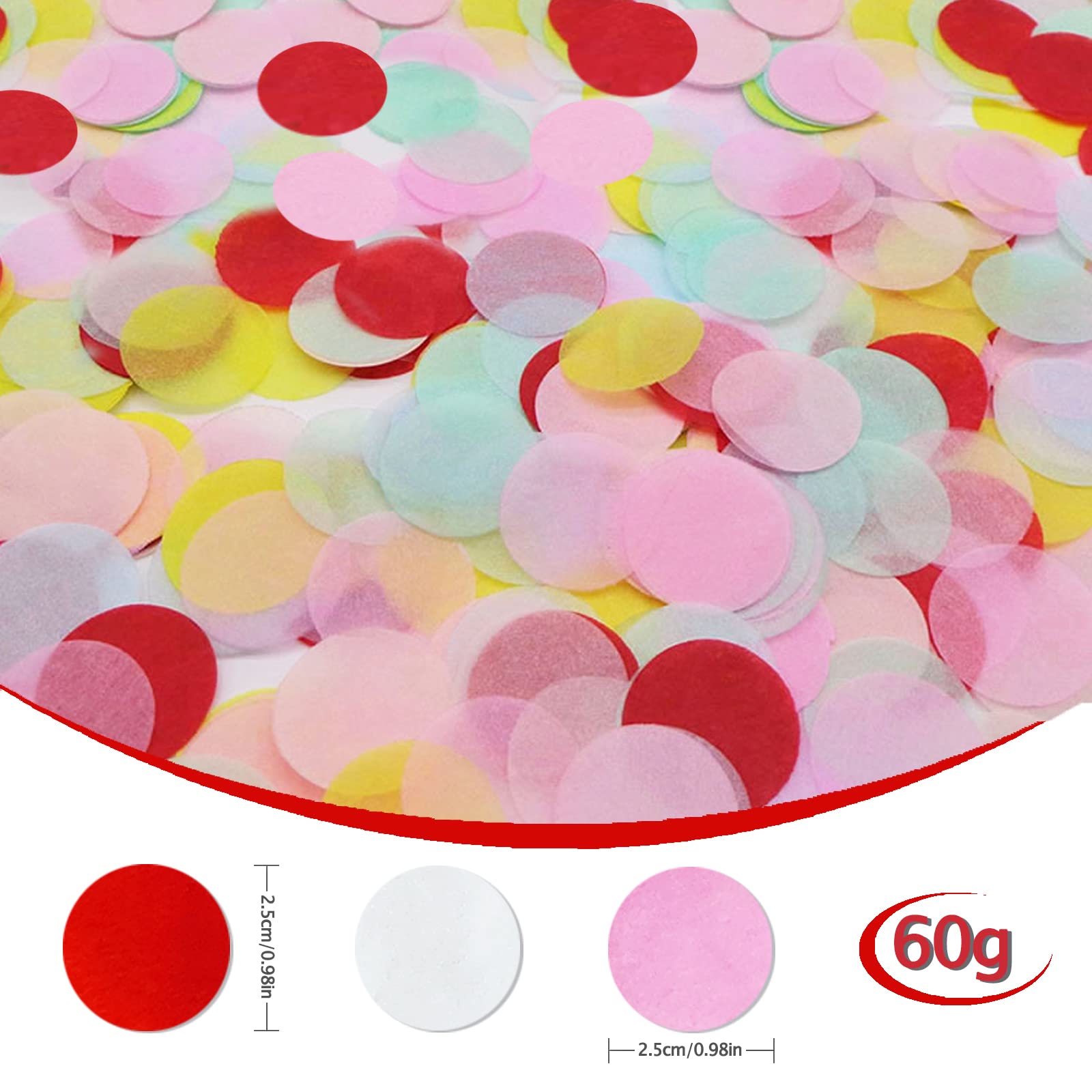 Coriandoli Rotondi Di Carta – 6000 Pezzi, Diametro 2,5 Cm, Colore Nero, Per Matrimoni, Feste E Compleanni, Decorazione Serata