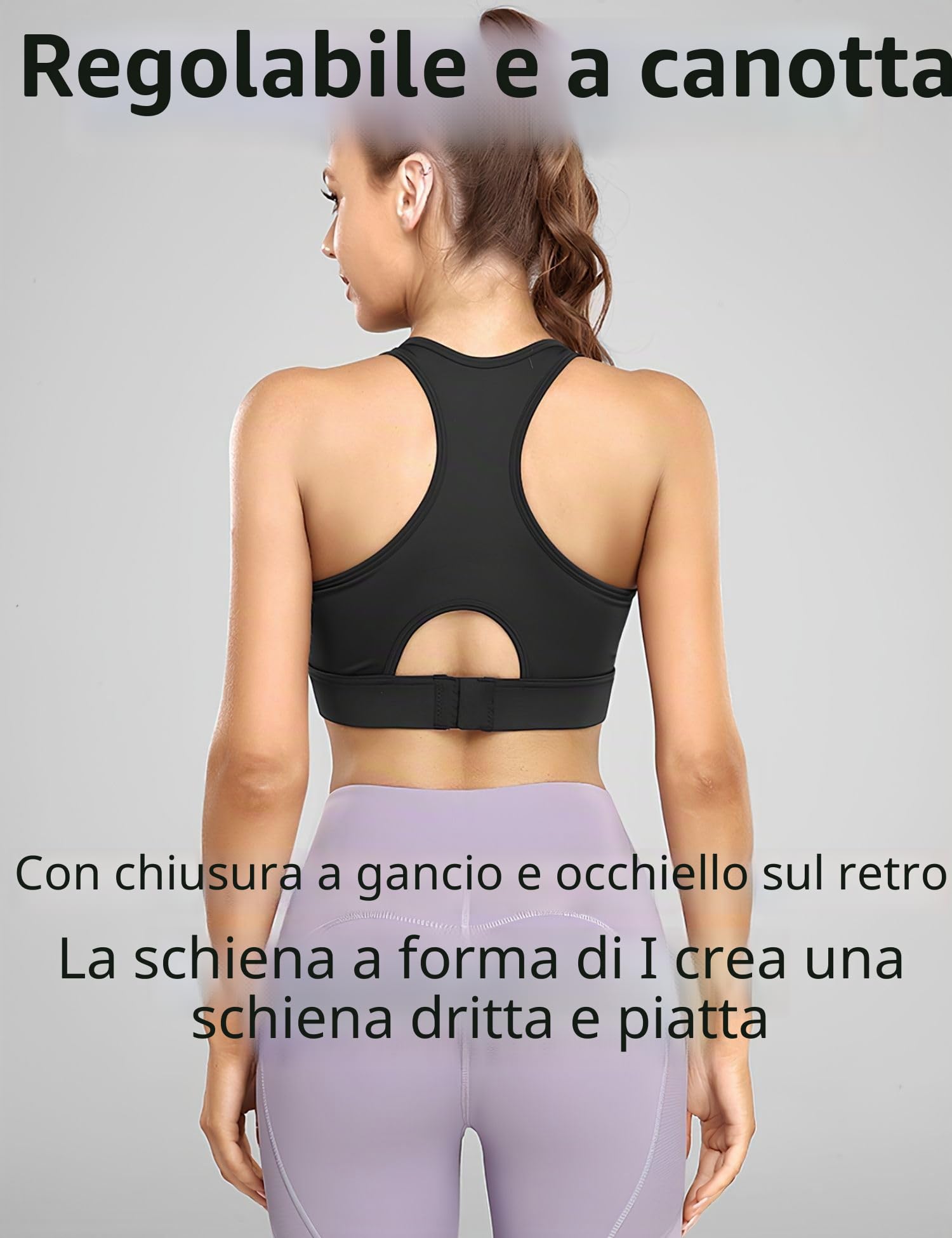 Paeceioni Reggiseni sportivi da donna ad alto supporto, reggiseni sportivi da donna, comodi per dormire tutti i giorni, comodi reggiseni da donna