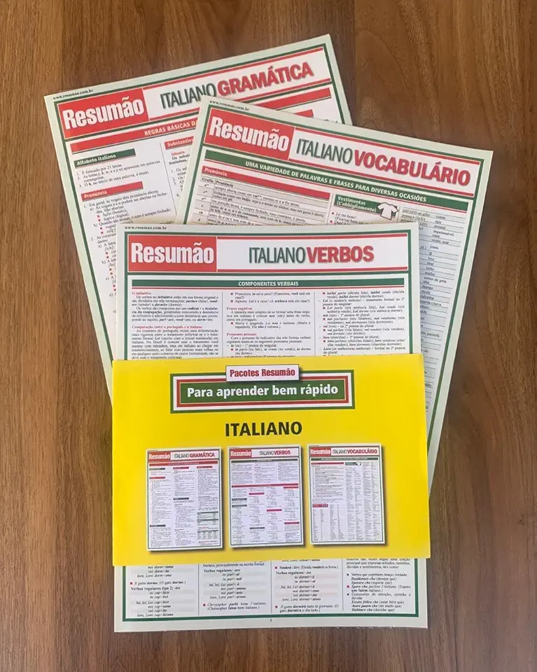 Pacote Resumão Italiano