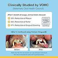 Vista 5 de ProDen PlaqueOff masticables con algas orgánicas - para perros y gatos de razas pequeñas y medianas - Apoya dientes, encías y aliento saludables