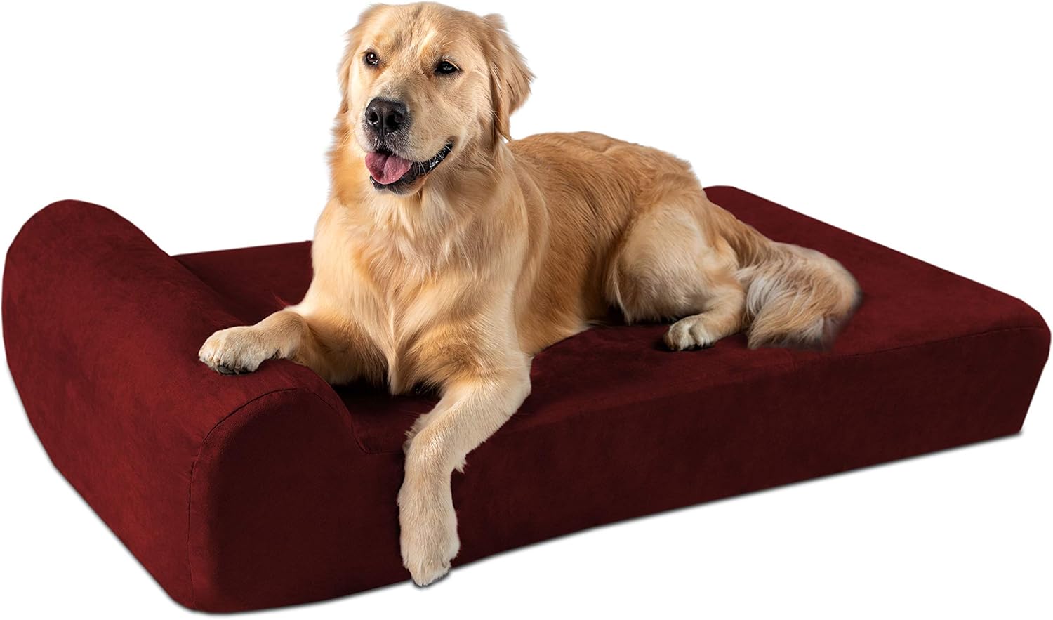 Big Barker 7" Orthopedic Dog Bed with PillowTop (Headrest