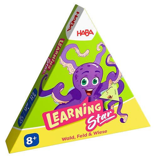 Haba Learning Star Natur - Juego Educativo sobre el Tema del Medio Ambiente y la Experiencia: Juego Educativo…