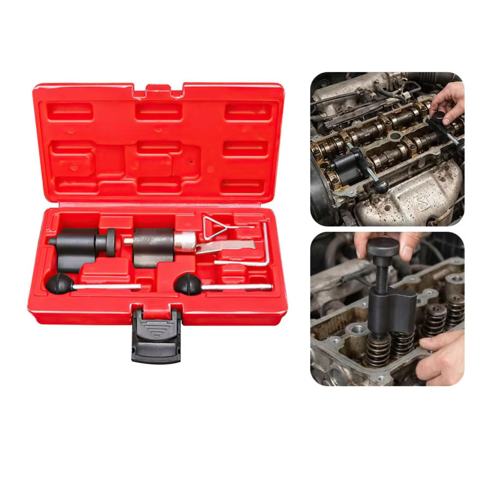 Compatibile con per Passat per Sharan per Touran 1998-2011 Kit di Attrezzi per La Messa in Fase Motore dei Veicoli Blocco Albero Set Strumenti Messa Fase