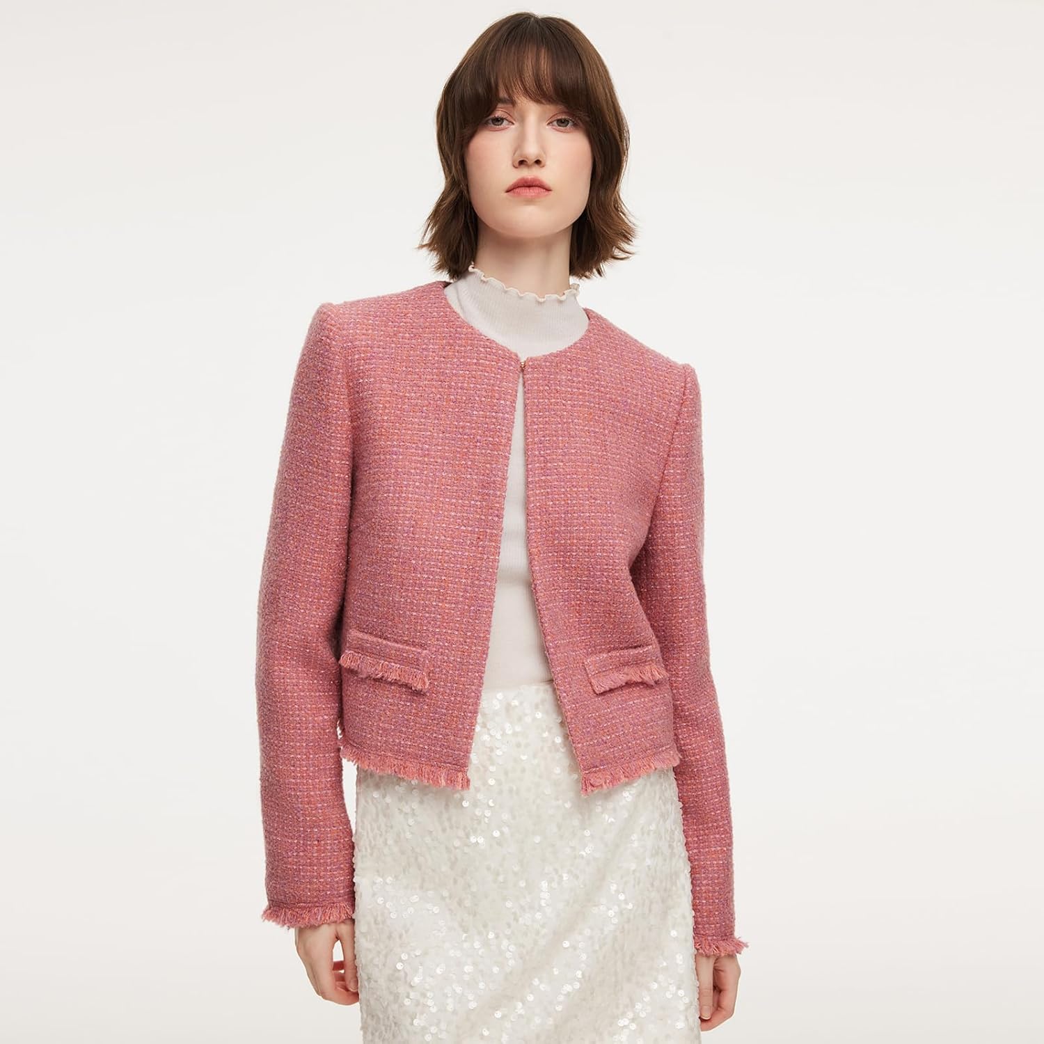 GOELIA 2026 Womens Casual Blazers Long Sleeve Work Office Open Front Suit Jacket Business Blaze - Image 2