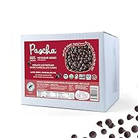 Vista 9 de Pascha Chips de chocolate orgánico a granel (Chips de chocolate keto para hornear a granel (4.5 kg) - Sin azúcar añadida)