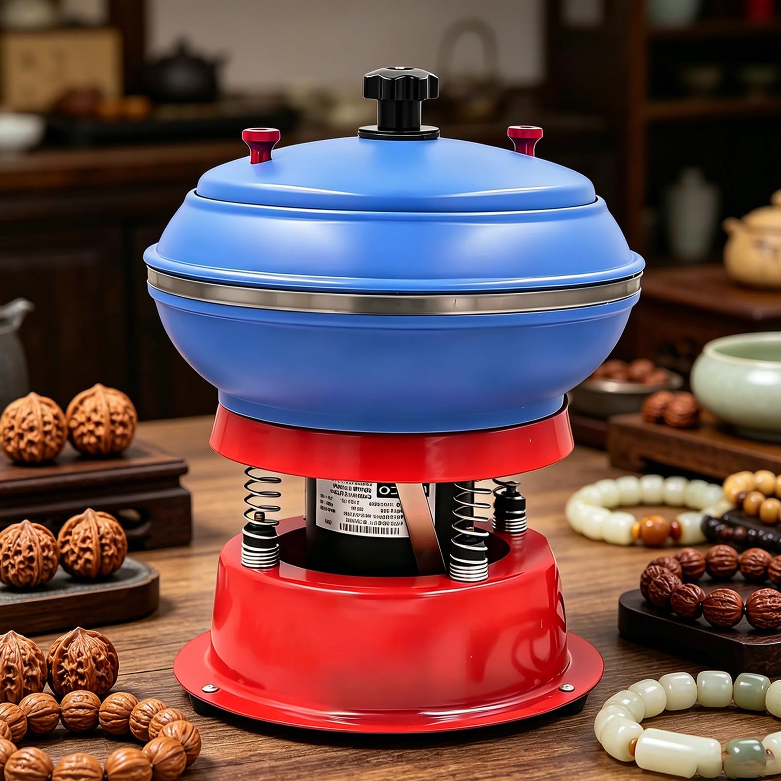 2,3 kg wibracyjna maszyna polerska do kamieni/części metalowych/śrub/biżuterii