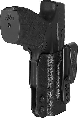Miniatura 2 de Fobus MSLIM Concealed Carry Holster for IWI Masada Slim 9mm, Optics Ready, Tuckable IWB and OWB