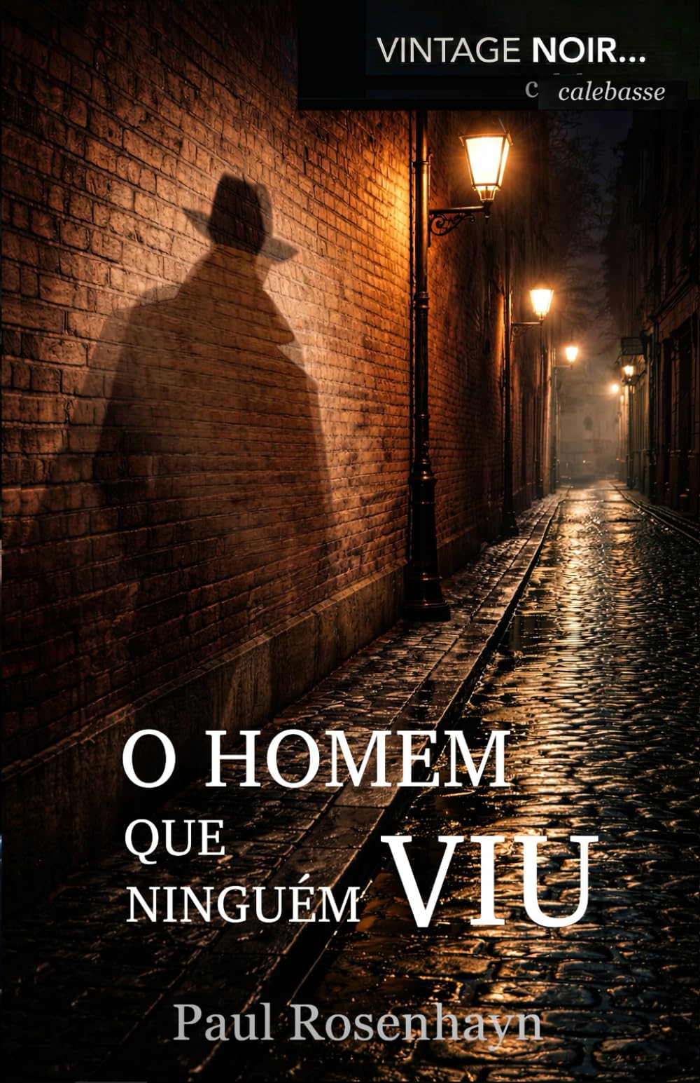 O homem que ninguém viu (VINTAGE NOIR: Casos completos do detetive Jenkins)