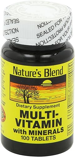 Miniatura 7 de Nature's Blend NAT B MULTIVITAMIN & MIN TB, surtido, 100 unidades