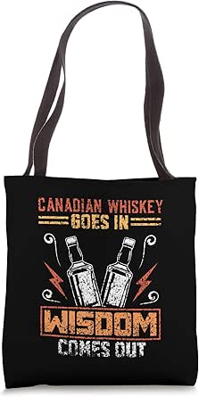 Amazon: Canadian Whiskey Goes In Wisdom Comes Out Alcohol Drink